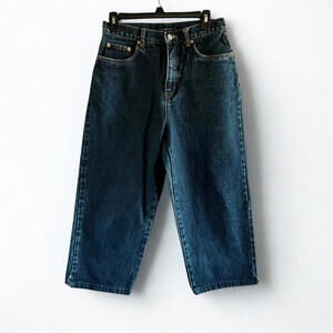 Bill Blass Easy Fit Women’s Jeans Size 6 Blue Denim Stretch Straight Leg